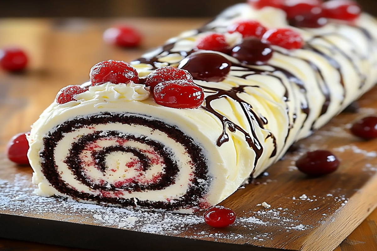 Black Forest Swiss Roll